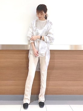 ❁︎non❁︎さん（レディース・170cm）の春コーディネート