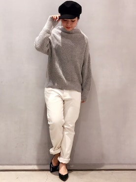 fuchikoさん（レディース・152cm）の冬コーディネート