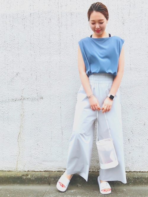 Fuchiko Nikeのサンダルを使ったコーディネート Wear