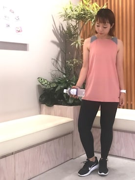 「NERGY（ナージー）のアイテム」を使った、fuchikoさん（レディース・153cm）の夏コーディネート