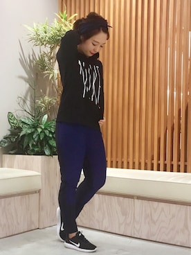 「NERGY（ナージー）のアイテム」を使った、fuchikoさん（レディース・153cm）の夏コーディネート