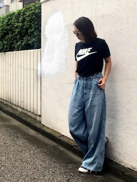 「nergy」｜fuchikoさん（レディース・153cm）の夏コーディネート