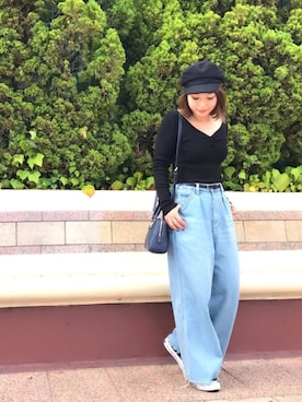 「NERGY（ナージー）のアイテム」を使った、fuchikoさん（レディース・153cm）の秋コーディネート