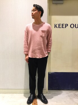 岡山さんのコーディネート