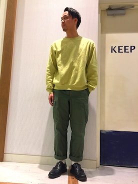 岡山さんのコーディネート