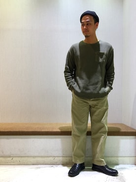 岡山さんのコーディネート