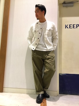 岡山さんのコーディネート