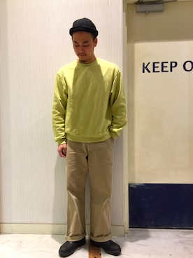 岡山さんのコーディネート