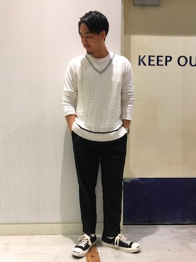 岡山さんのコーディネート