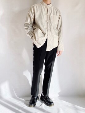 「temptation（テンプテーション）のアイテム（トップス）」を使った、hiroさん（メンズ・170cm）の春コーディネート
