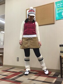 MASTER BUNNY EDITIONのレッグウォーマーを使った人気ファッション