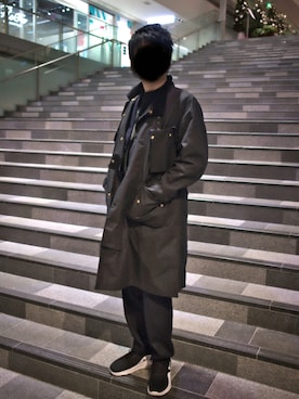 石油さん(メンズ・170cm)の冬コーディネート