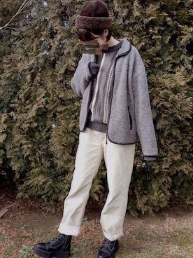 piyoonさん（レディース・169cm）の冬コーディネート