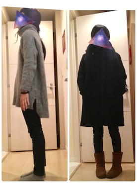 ゆうちょさん（レディース・160cm）の冬コーディネート