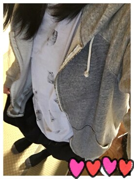 「i（アイ）のアイテム」を使った、ゆうちょさん（レディース・160cm）の冬コーディネート