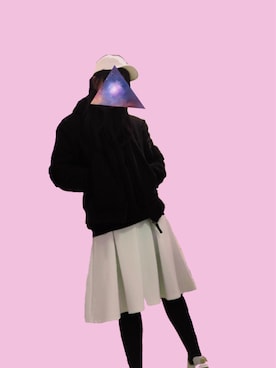 「i（アイ）のアイテム」を使った、ゆうちょさん（レディース・160cm）の冬コーディネート