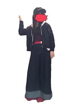 「CHAPTER WORLD PREMIUM（チャプターワールドプレミアム）のアイテム（帽子）」を使った、ゆうちょさん（レディース・161cm）の夏コーディネート