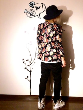 「Rose（ローズ）のアイテム（ジャケット/アウター）」を使った、T△ichiさん（メンズ・168cm）の秋コーディネート