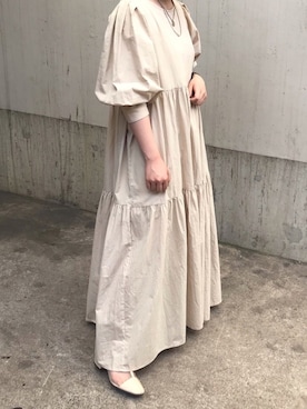 「sango（sango）のアイテム（ワンピース/ドレス）」を使った、のぐちさん（レディース・150cm）の夏コーディネート