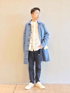 「SMITH'S（スミス）のアイテム（ジャケット/アウター）」を使った、yamaさん（メンズ・167cm）の冬コーディネート
