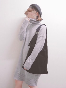 「通販」｜「アイテム（ワンピース/ドレス）」を使った、muuuさん（レディース・164cm）の秋コーディネート