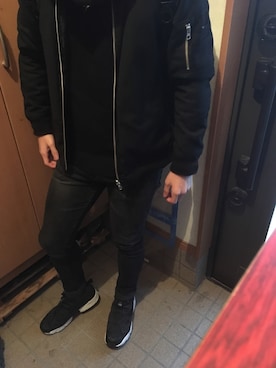 「Request（リクエスト）のアイテム」を使った、hitoshiさん（メンズ・169cm）の秋コーディネート