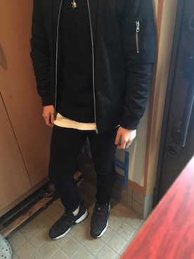 「Request（リクエスト）のアイテム」を使った、hitoshiさん（メンズ・169cm）の秋コーディネート