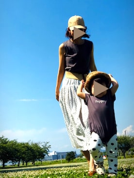 muguさん（キッズ・80cm）の夏コーディネート