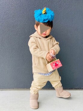 「節分」｜muguさん（キッズ・80cm）の冬コーディネート
