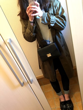 「アイテム（トレンチコート）」を使った、みーさん。さん（レディース・163cm・20代）の春コーディネート