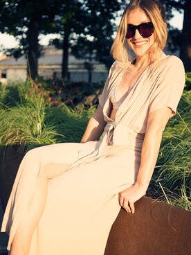 「The Reformation（ザ リフォメーション）のアイテム」を使った、smoorelovinさん（レディース・163cm）の夏コーディネート