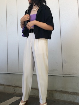 まりなさん（レディース・158cm）の夏コーディネート