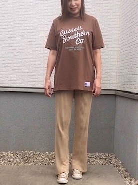 tocchiさん（レディース・159cm）の秋コーディネート