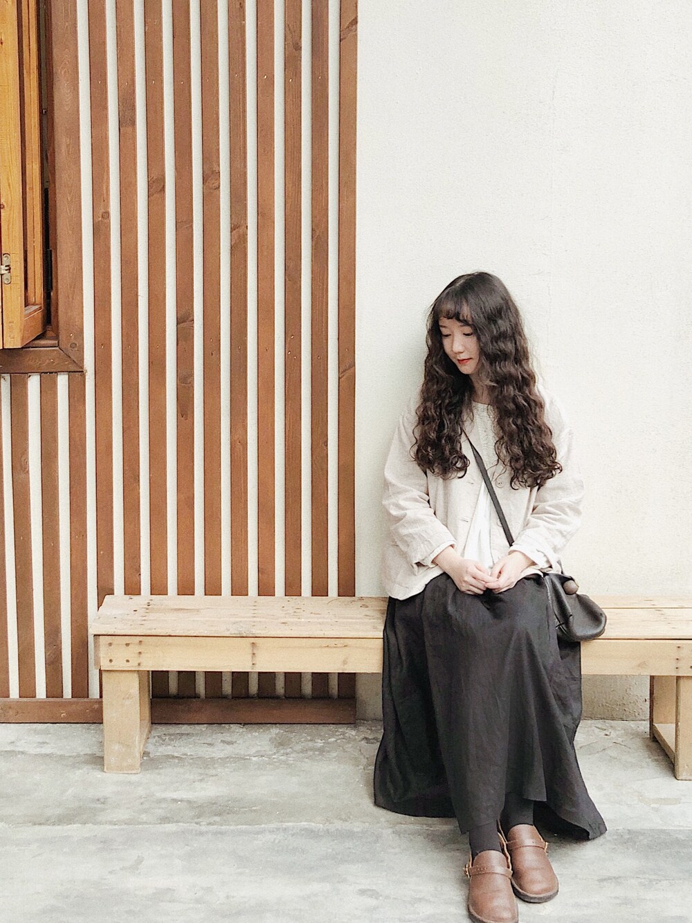 Eatable of many ordersのショルダーバッグを使った人気ファッション 