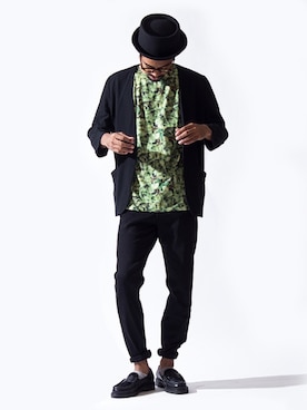 「Y's（ワイズ）のアイテム」を使った、APPLEBUM STAFF STYLINGさん（メンズ・180cm）の秋コーディネート