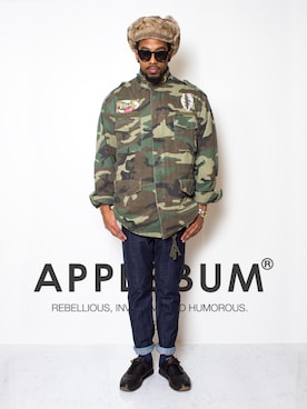 APPLEBUM STAFF STYLINGさん（メンズ・180cm）の冬コーディネート
