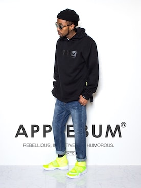 APPLEBUM STAFF STYLINGさん（メンズ・180cm）の春コーディネート