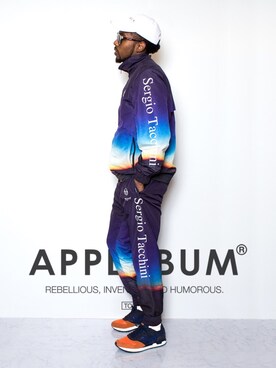「APPLEBUM」｜「アイテム（その他アウター）」を使った、APPLEBUM STAFF STYLINGさん（メンズ・180cm）の春コーディネート