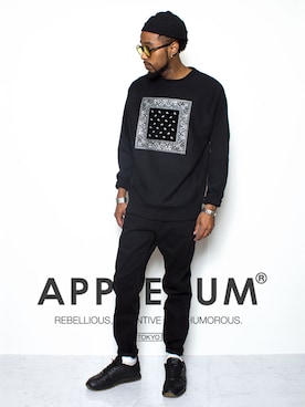 APPLEBUM STAFF STYLINGさん（メンズ・180cm）の春コーディネート