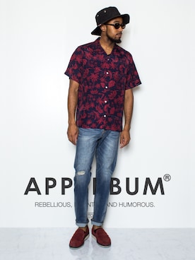 APPLEBUM STAFF STYLINGさん（メンズ・180cm）の夏コーディネート