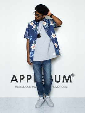 APPLEBUM STAFF STYLINGさん（メンズ・180cm）の夏コーディネート