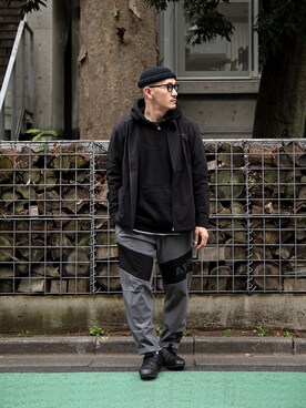 「APPLEBUM」｜「アイテム（ジャケット/アウター）」を使った、APPLEBUM STAFF STYLINGさん（メンズ・172cm）の冬コーディネート