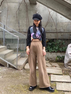 APPLEBUM STAFF STYLINGさん（レディース・165cm）の冬コーディネート