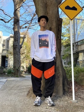 APPLEBUM STAFF STYLINGさん（メンズ・170cm）の春コーディネート