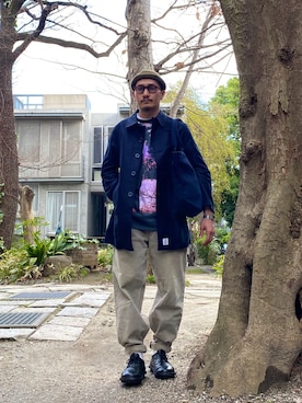 APPLEBUM STAFF STYLINGさん(メンズ・172cm)の春コーディネート