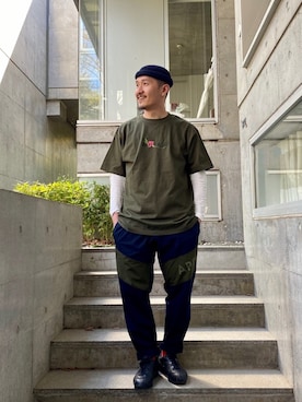 APPLEBUM STAFF STYLINGさん(メンズ・172cm)の春コーディネート
