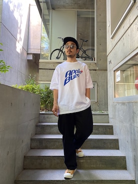 APPLEBUM STAFF STYLINGさん（メンズ・163cm）の春コーディネート
