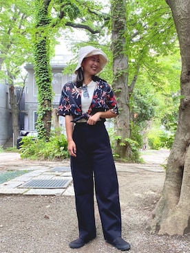 APPLEBUM STAFF STYLINGさん（レディース・165cm）の春コーディネート