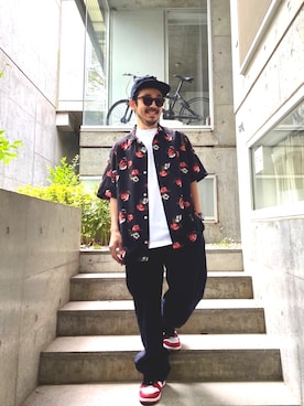 APPLEBUM STAFF STYLINGさん(メンズ・163cm)の春コーディネート