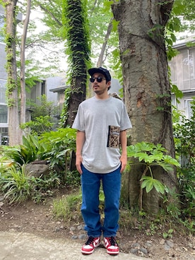 APPLEBUM STAFF STYLINGさん（メンズ・163cm）の夏コーディネート